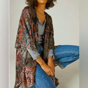Velvet Burnout Kimono